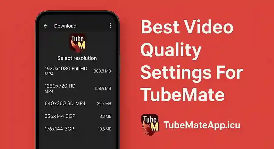 Best Video Quality Settings For TubeMate