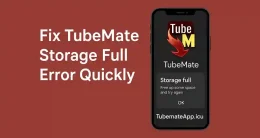 Fix TubeMate Storage Full Error Quickly