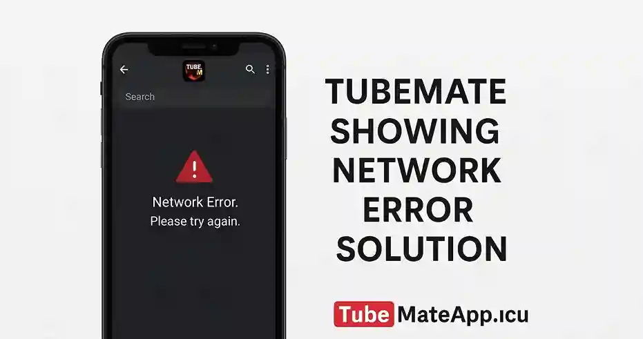 TubeMate Showing Network Error Solution